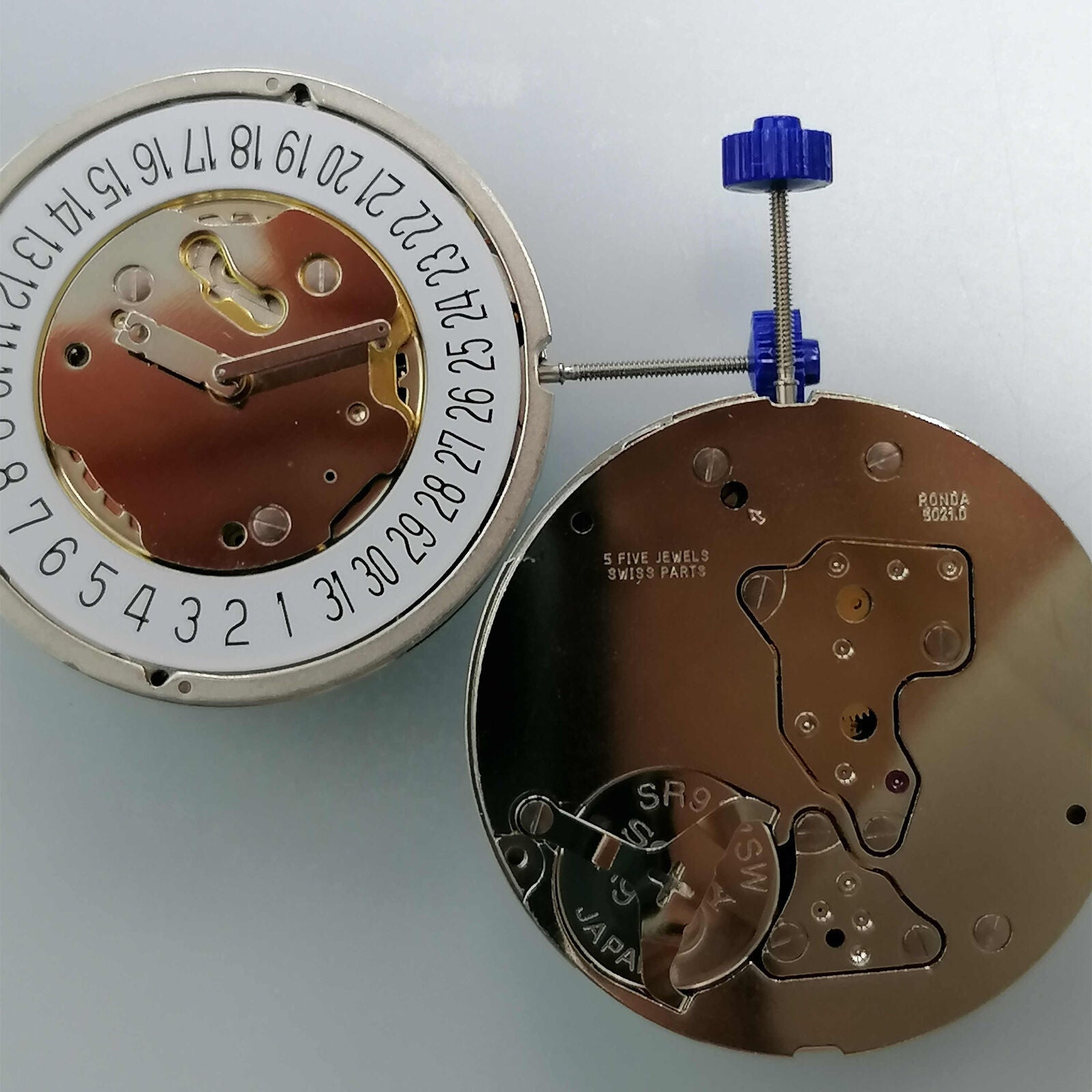 Ronda 5021D 5021.D Quartz Watch Movement Movement Swiss Part Date At 6