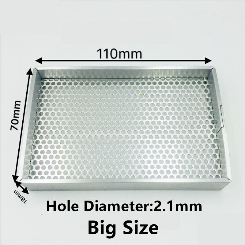 110x70mm Aluminum Cleaning Tray Organizer Dryer Plate Watch Watchmakers Tool