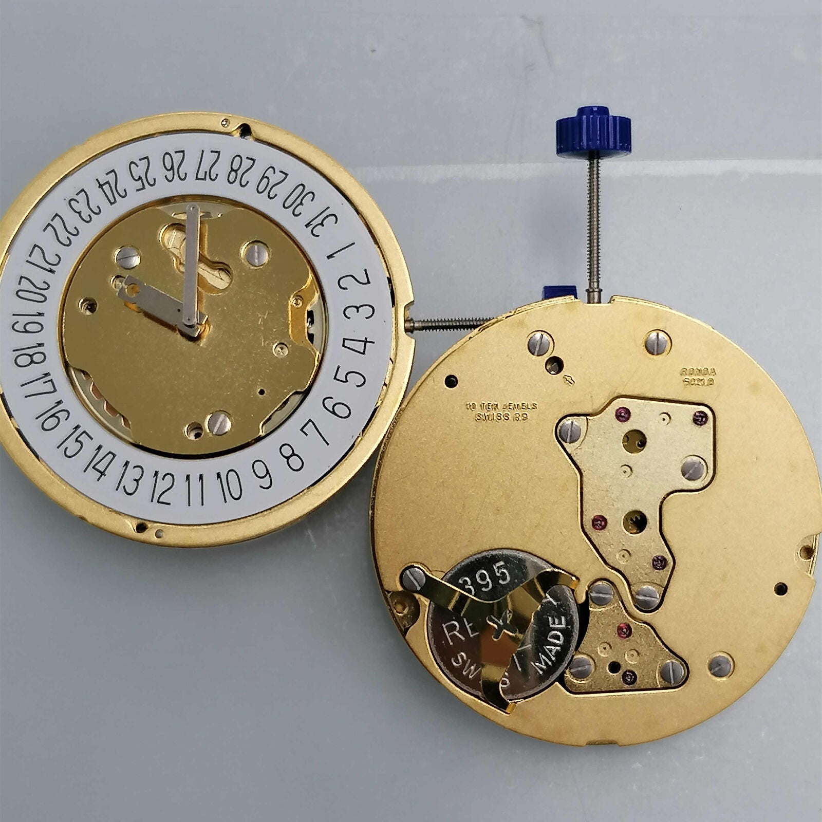 Ronda 5021D 5021.D Quartz Watch Movement Movement Swiss Made Date At 6