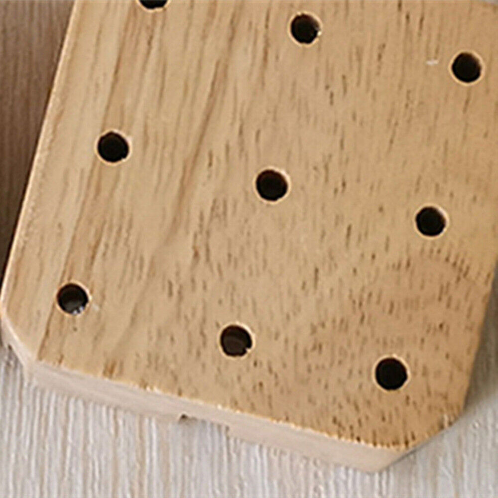 Wooden Watch Band Bracelet Holder Watch Strap Pins Remover Repair Tool Block