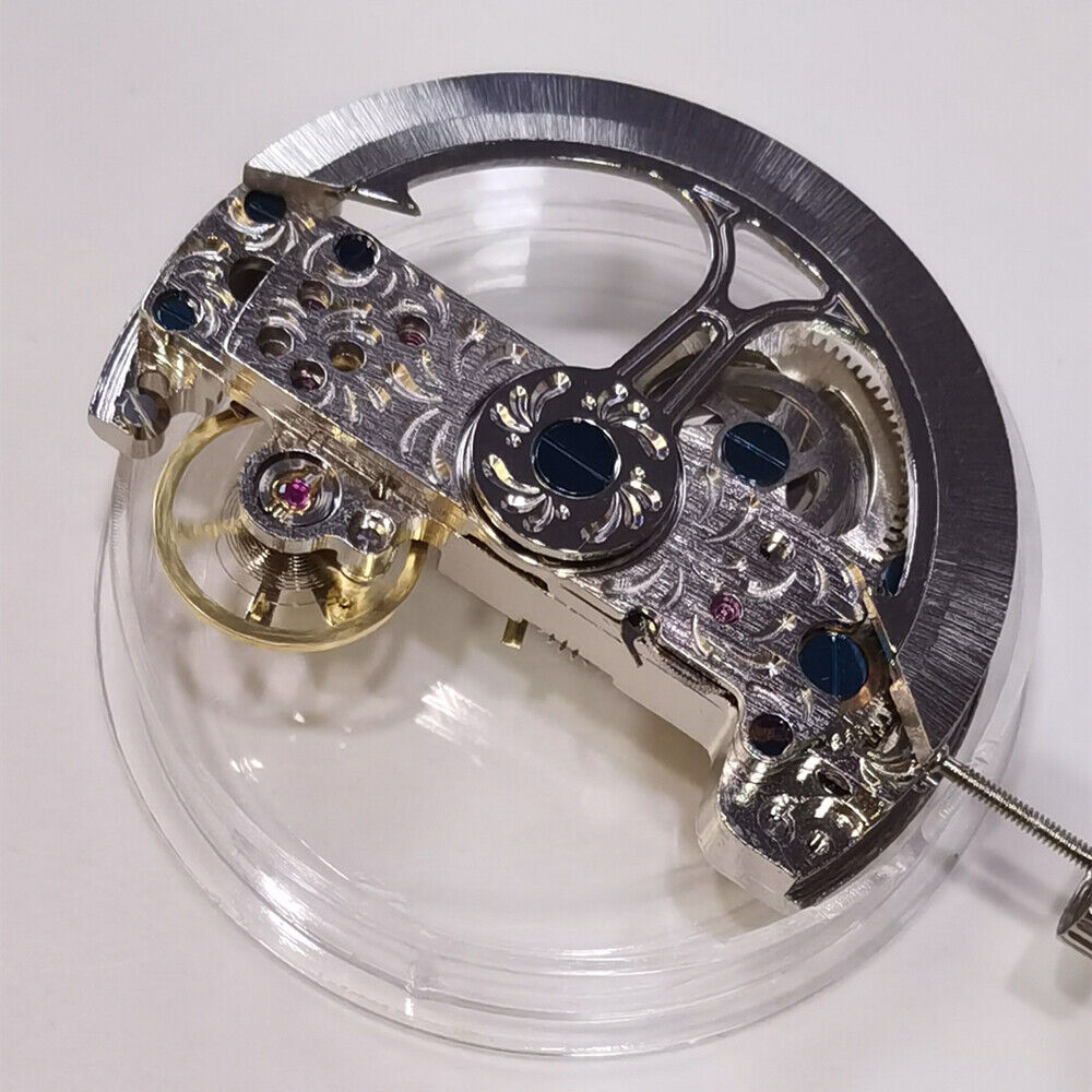 Rectangle Auto Chronograph Movement Balance Wheel @10 / Rotor Oscillating Weight