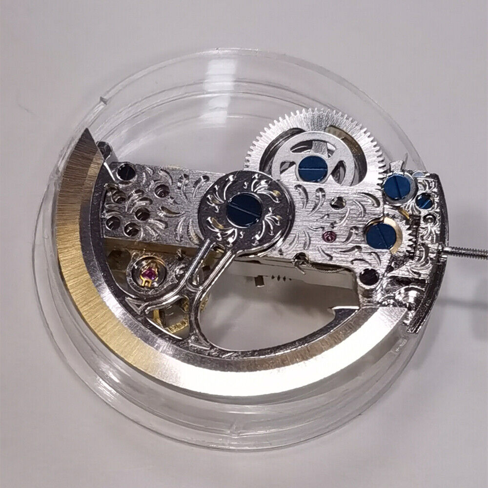 Rectangle Auto Chronograph Movement Balance Wheel @10 / Rotor Oscillating Weight