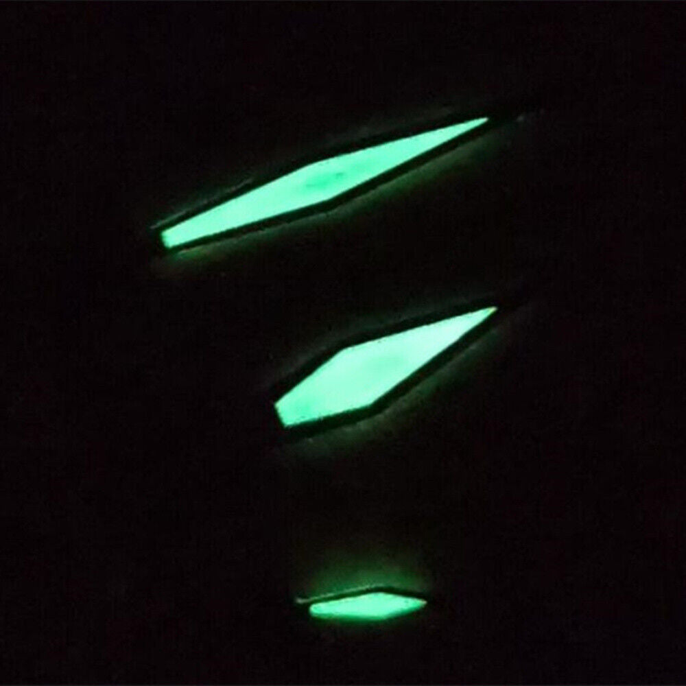 Strong Green Lume Watch Hands for Seagull ST3600/ST3620/ETA6497/ETA6498 Movement