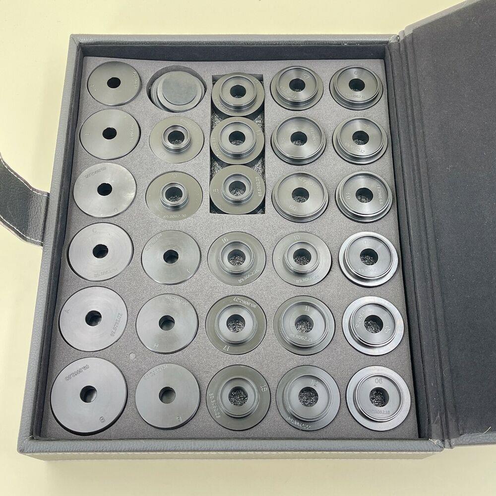 Set of 29pcs Watch Crystal Remover Die Front Glass Opener Watch Repair Tool