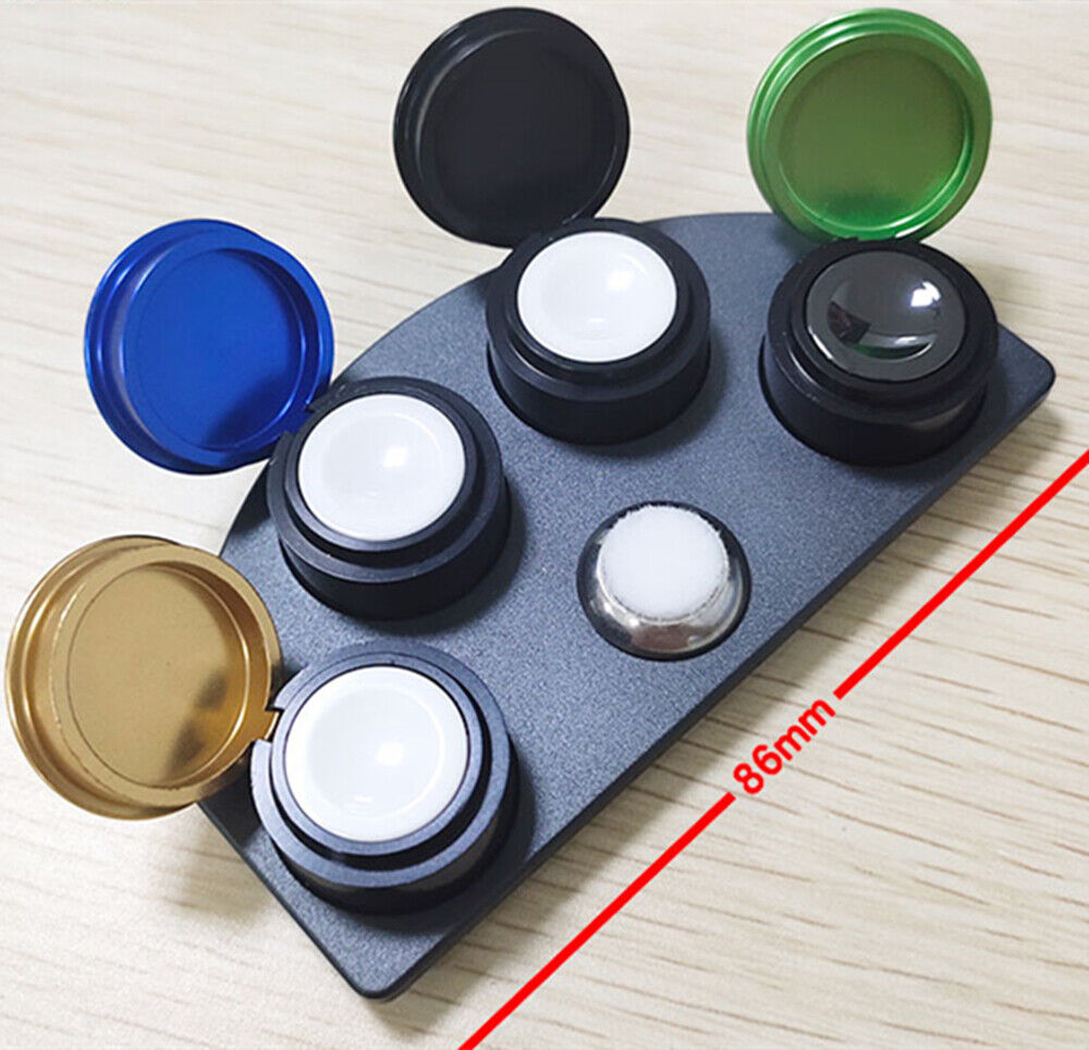 Oil Cups Stand In Die-cast Alloy 4 Containers Watch Repair 30180-A Replacement