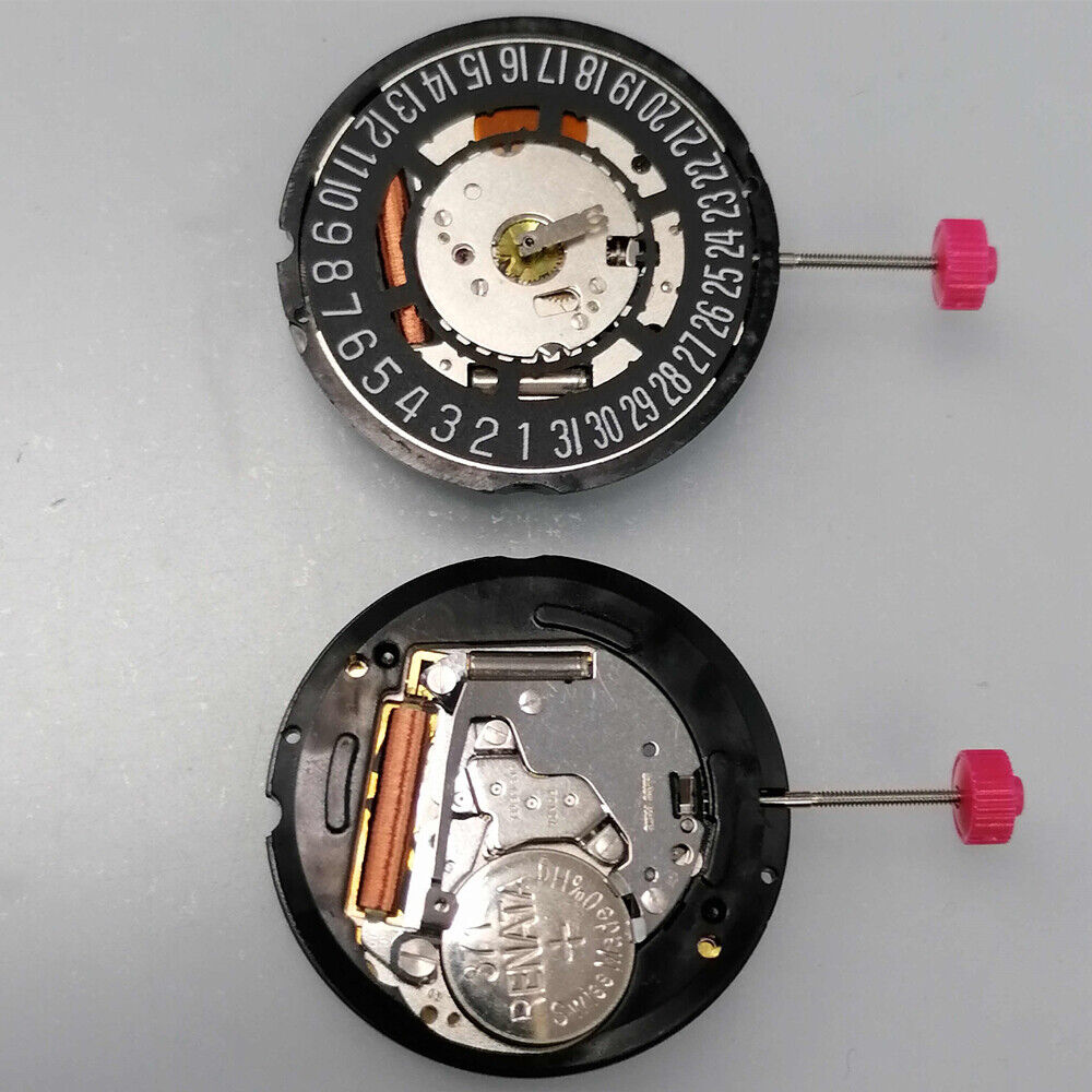 Swiss Part Ronda 715 Quartz Watch Movement Date@6 Replacement Black Date Wheel
