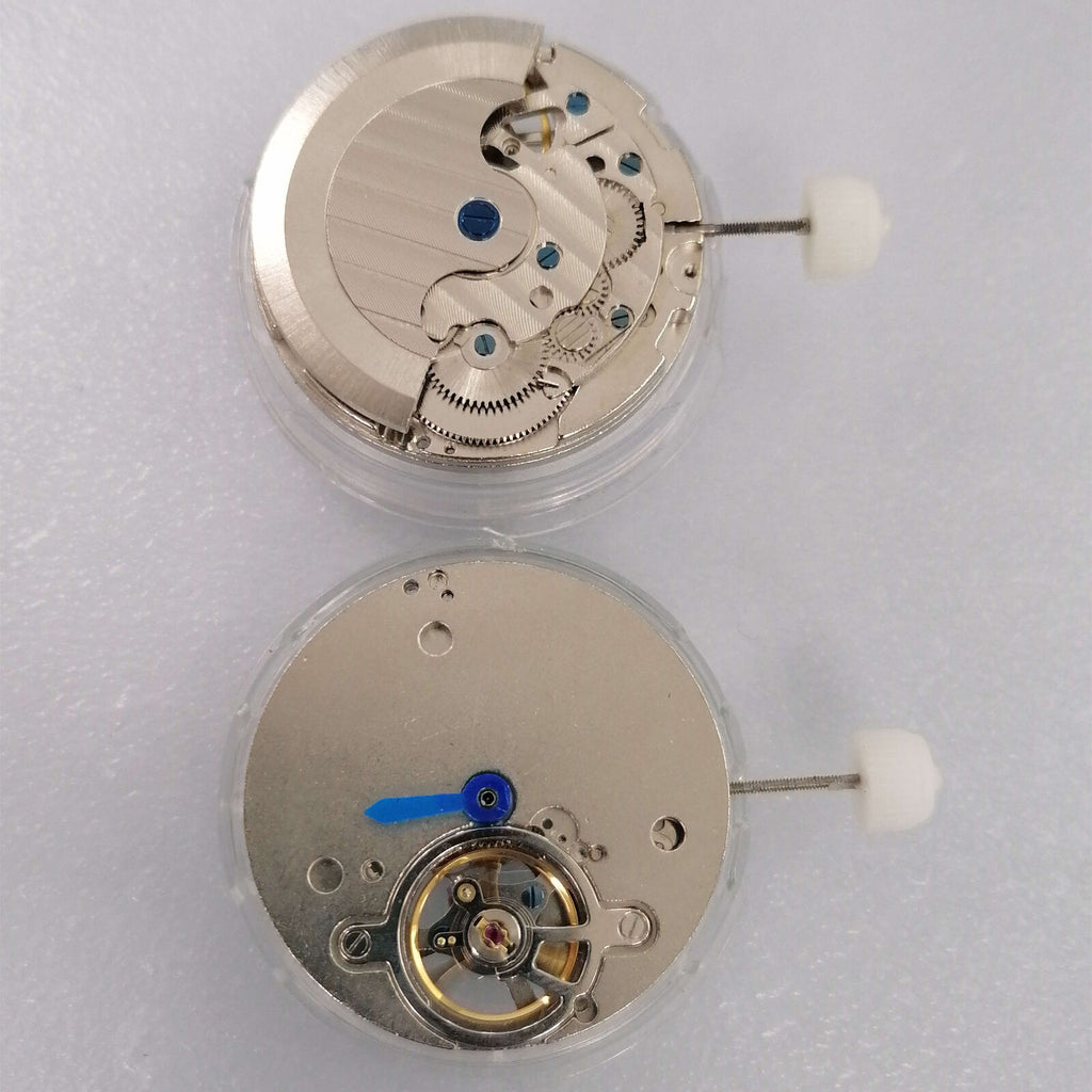 China Made Shanghai Silver Flywheel Mechanical Movement 3 Hands
