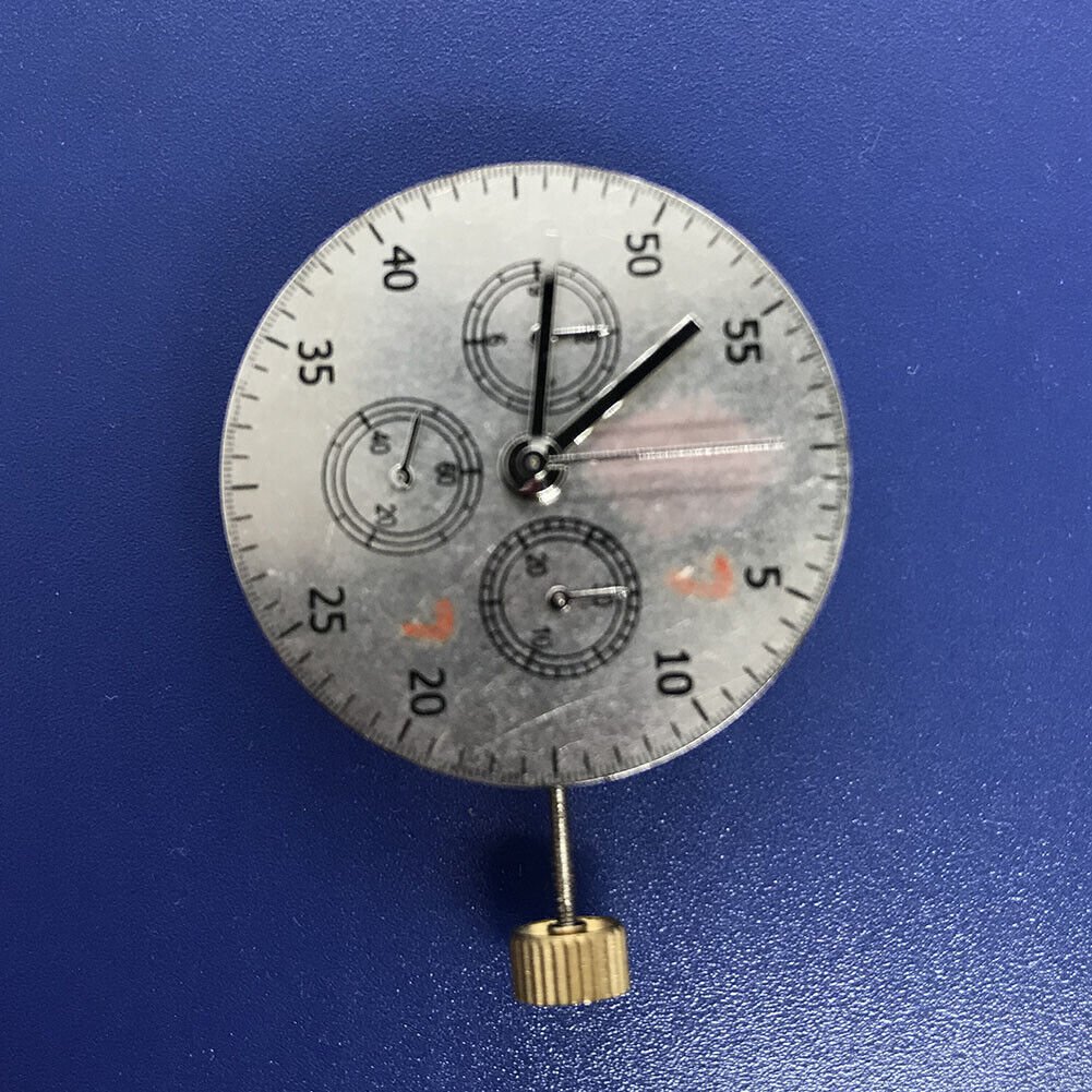 Asian 7750 Automatic Chronograph Movement @3 @6 @9 ETA 7753 Configuration