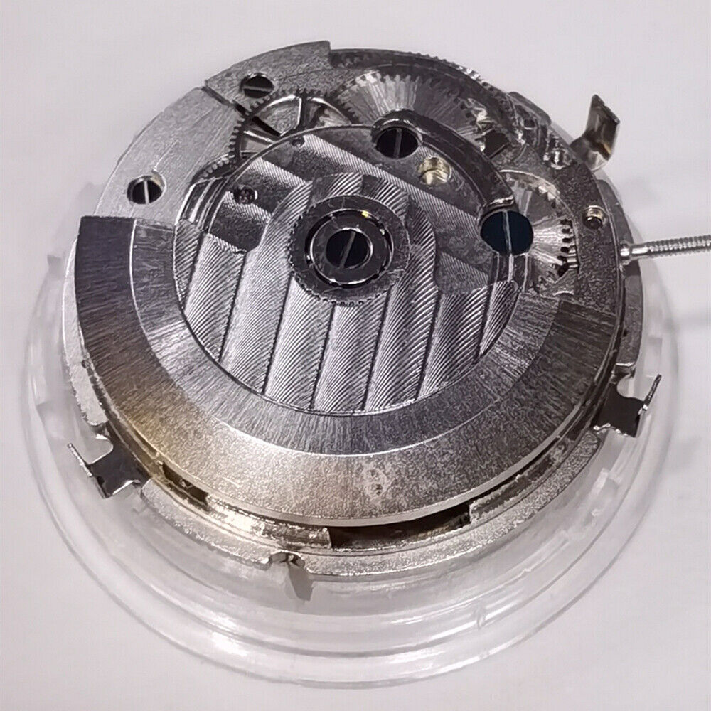 Automatic Mechanical Movement Silver Week and Month Position @12 Moon Phase@6