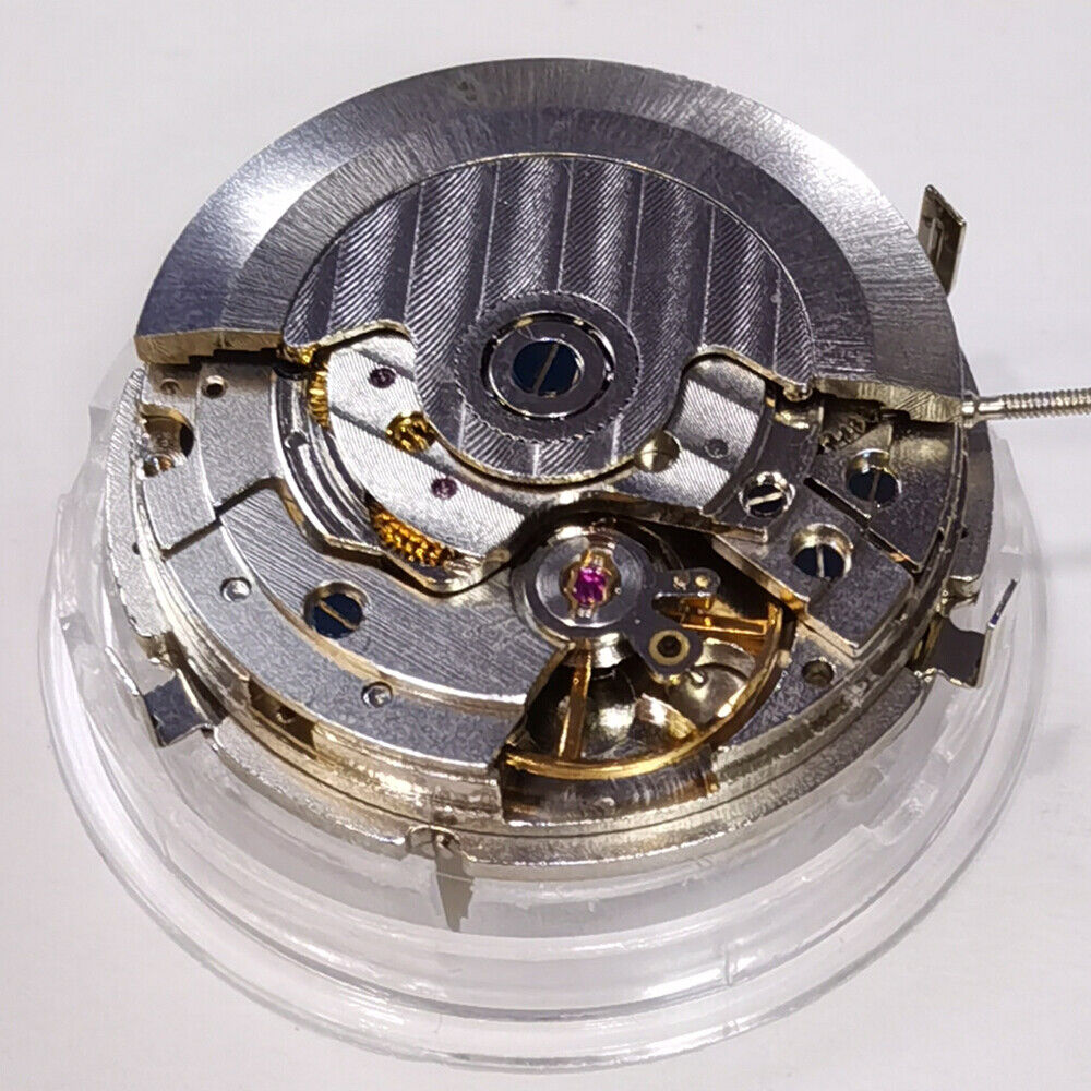 Automatic Mechanical Movement Silver Week and Month Position @12 Moon Phase@6
