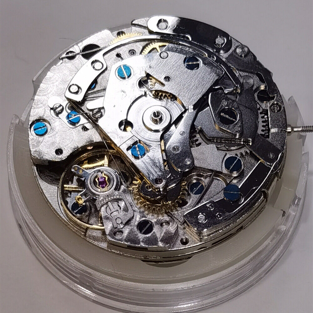 China Made 7750 Chronograph Movement 3 Hands Small Second @3@6@9 Date@12