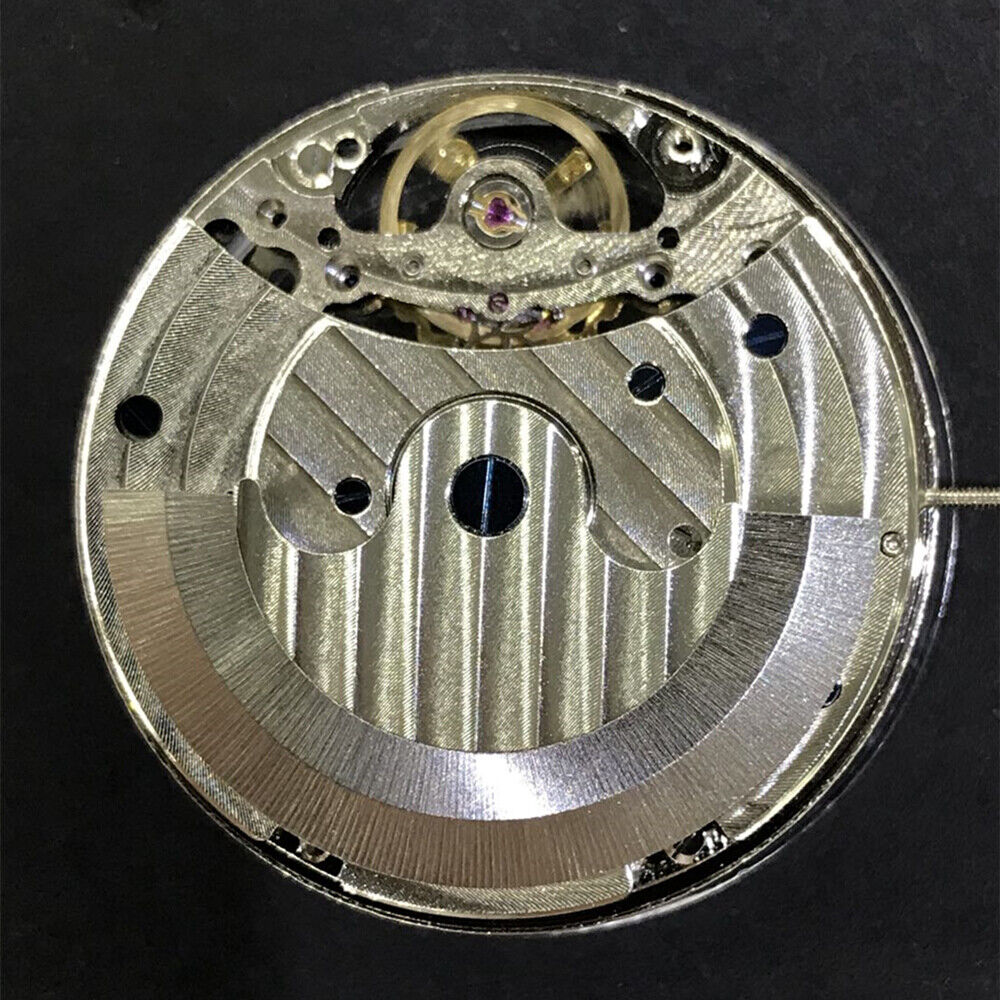 3 Hands China Made New Hollow Carved Automatic Mechanical Movement Moon Phase@12