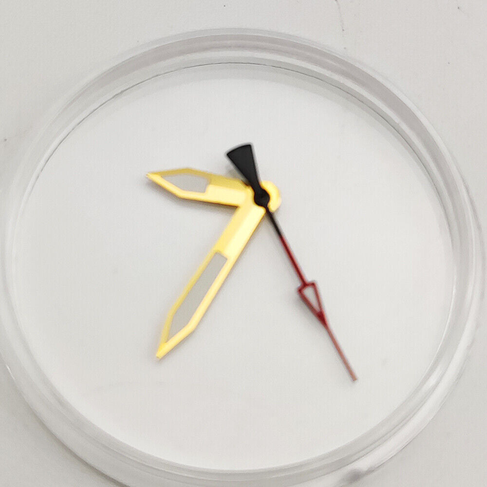 7.5*12*12.5MM Golden Green Luminous Watch Hands For NH35A/NH36A Movement
