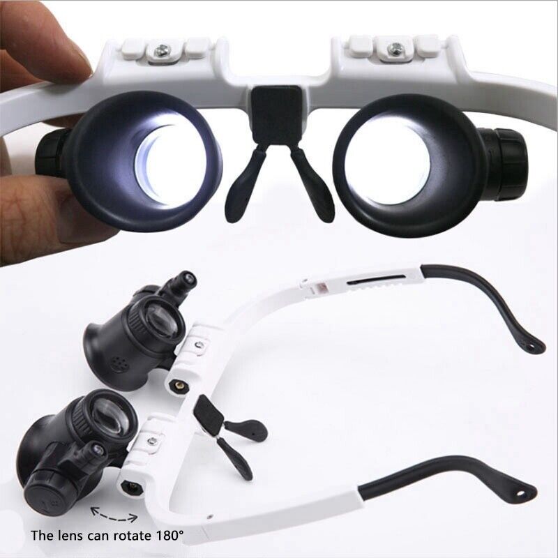 Spectacle Magnifier Multifunctional Headband Magnifying Glasses Wit