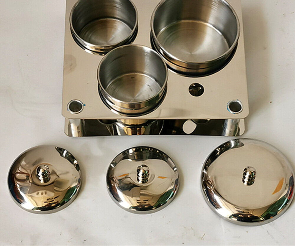 Stainless Steel Benzine Barrel Tool Set for Cleaning Watch Movement Parts Repair