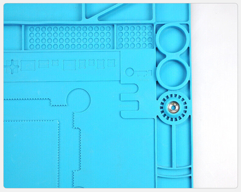 45x30cm Silicone Insulation Pad Thermostable Anti-corrosive Watch Repair TE505