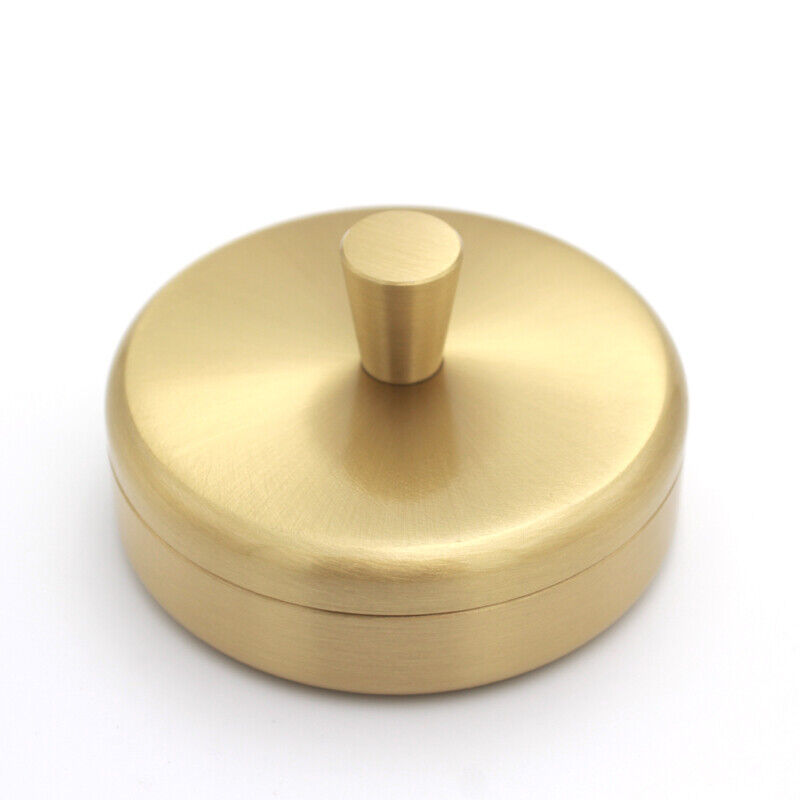 73mm Brass Watch Oil Benzine Cup with Anti-Leak Cover Watchmakers Tool with Lid