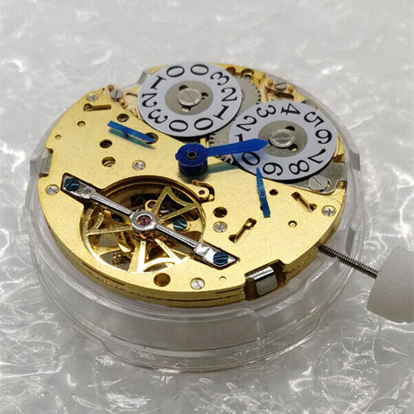 China Made Golden Automatic Mechanical Movement Perpetual Calendar Big Date@12