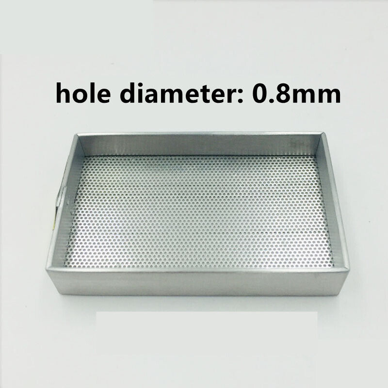 0.8mm Hole Aluminum Cleaning Tray Organizer Dryer Plate Watch Watchmakers Tool