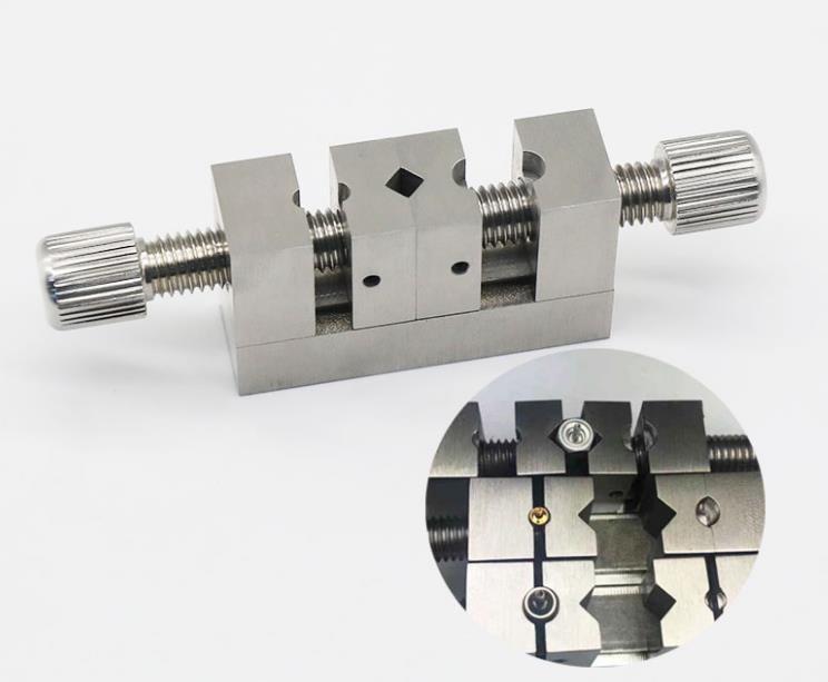 Watch Repair Tool Multi Holes Clamp Tool for Positioning Fixing Watch Crown