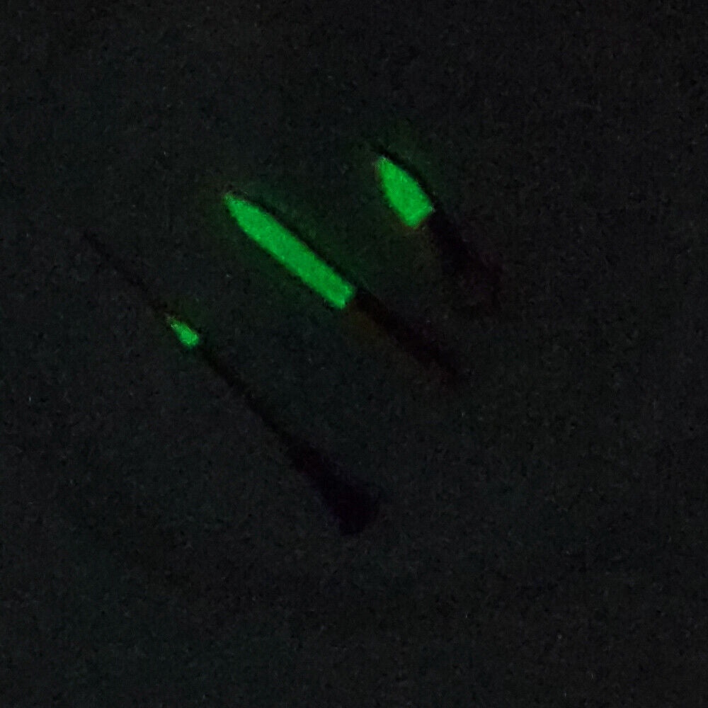 9*13*13.5MM Blue Trim Green Luminous Watch Hands For NH35A/NH36A Movement