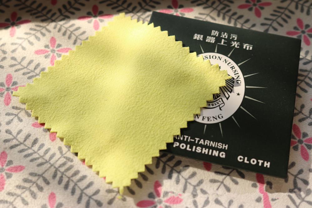 10pcs Jewelry Silverware Cleaning Polishing Cloth Sterling Platinum Maintenance