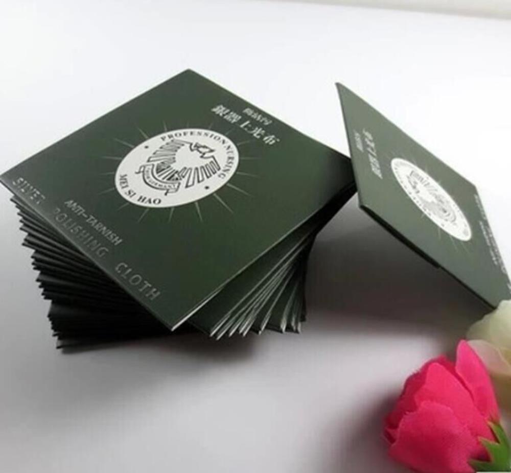 10pcs Jewelry Silverware Cleaning Polishing Cloth Sterling Platinum Maintenance