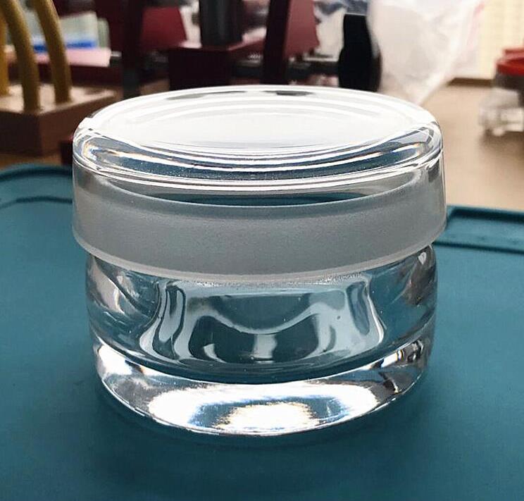 80mm Thickened Glass Watch Oil Benzine Cup with Anti-Leak Cover Watchmakers Tool