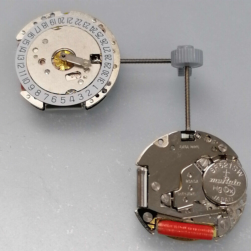 Ronda 775 Quartz Watch Movement Date At 6 Swiss Part