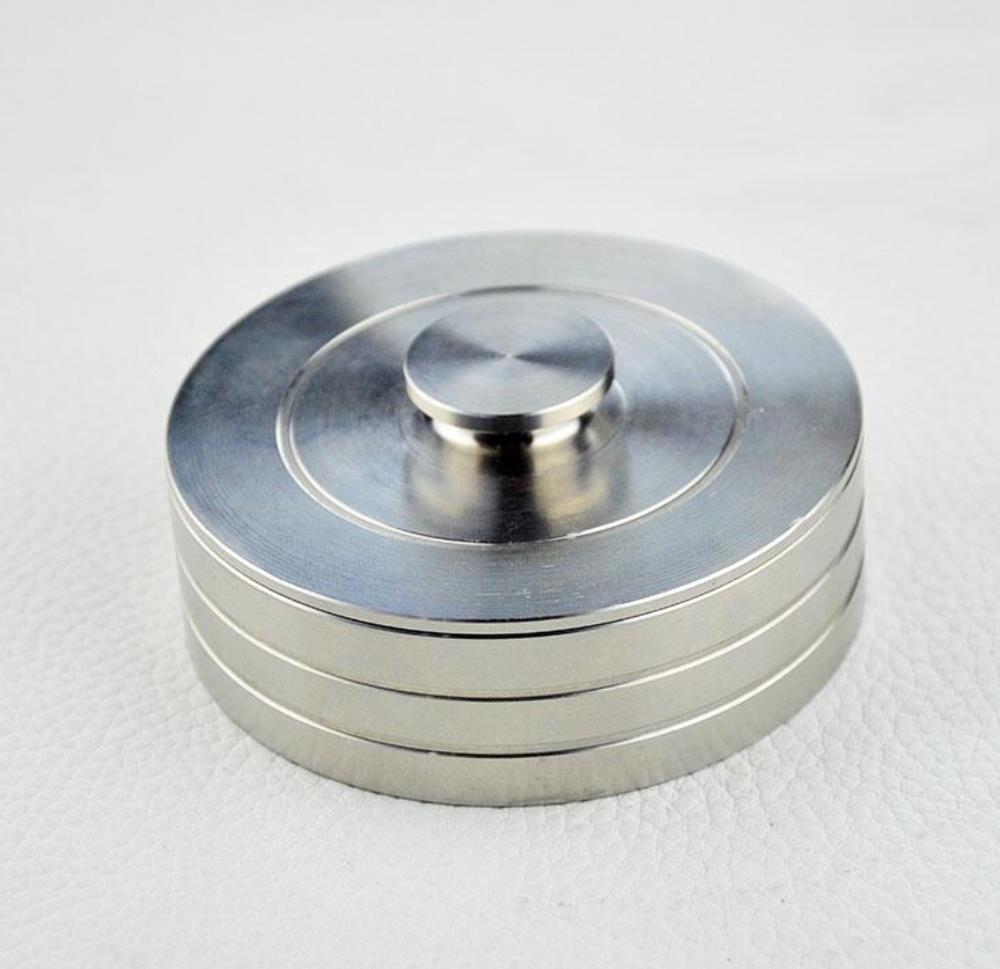 76mm Flat-round 304 Stainless Steel Watch Oil Benzine Cup with Anti-Leak Cover
