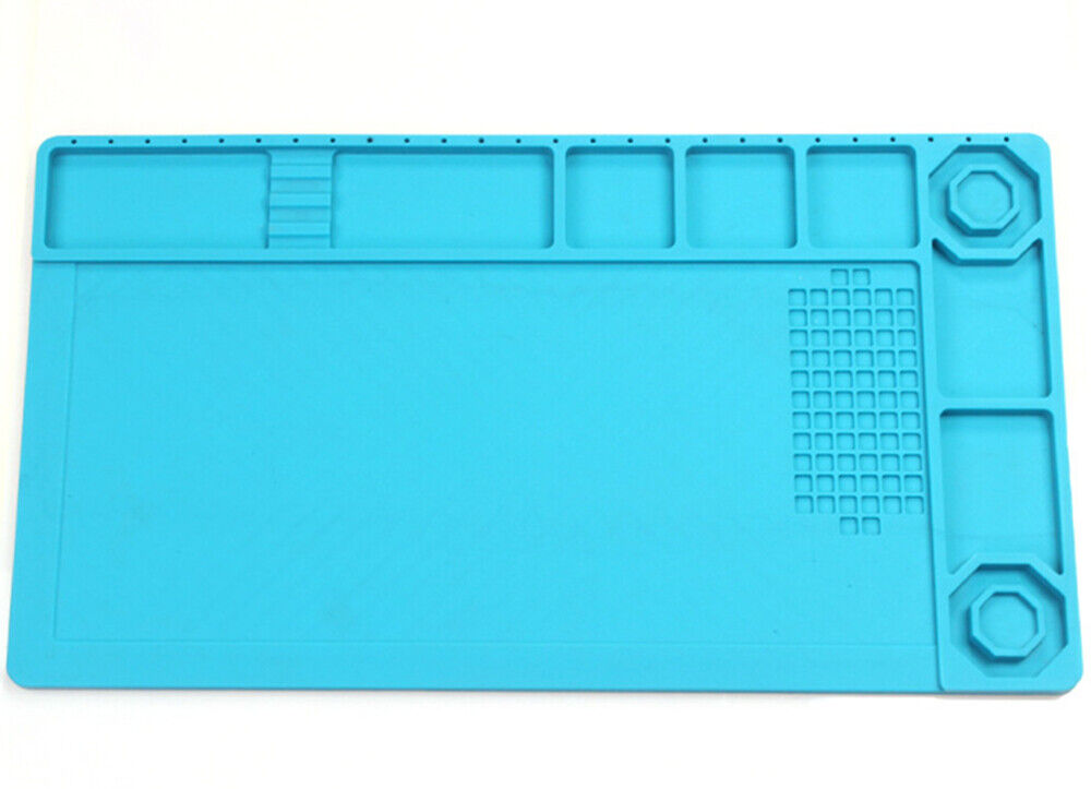 38X21cm Silicone Insulation Pad Thermostable Anti-corrosive Watch Repair TE503