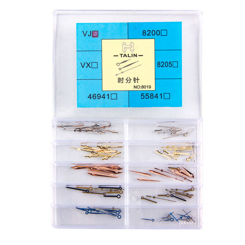 30 Sets Quartz Movement Watch Hands Fit for VJ Series Movement Small/Minute/Hour