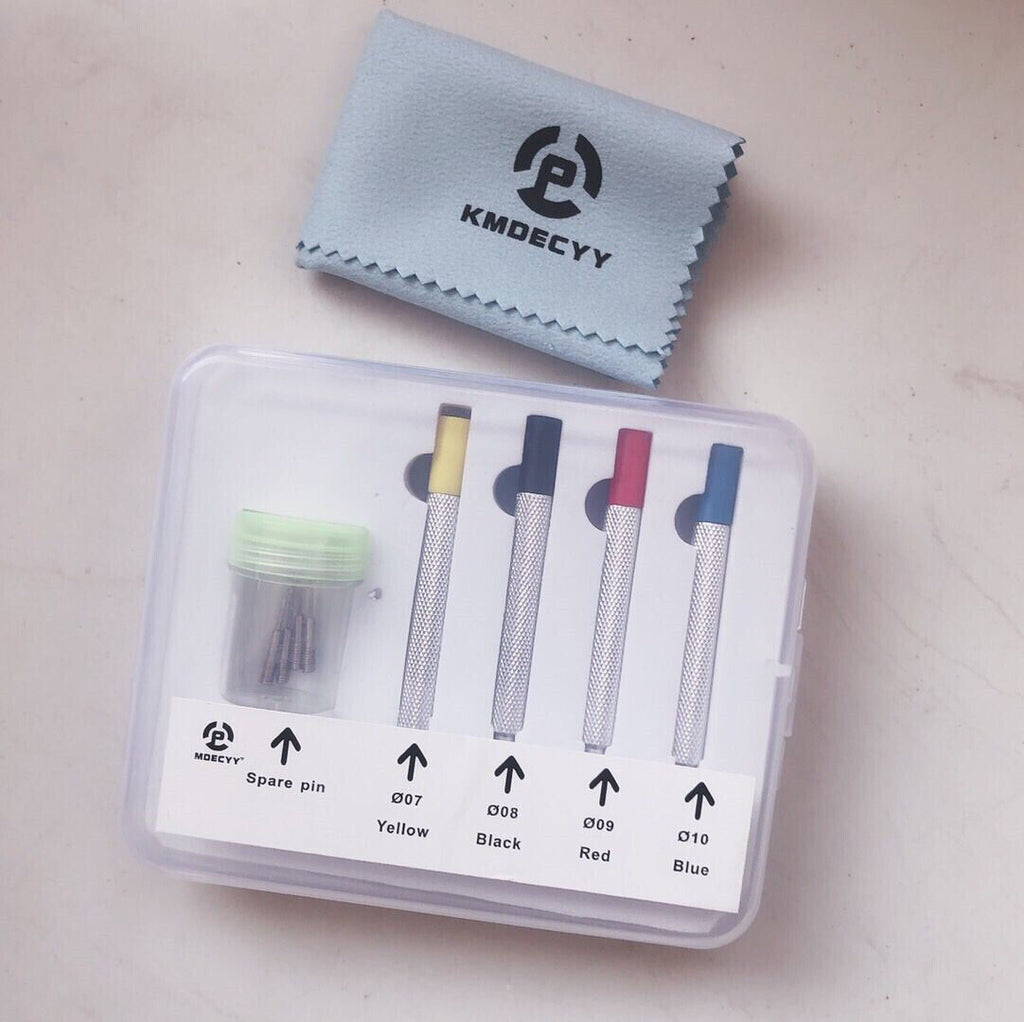 Assortment of Watch Pin Punch 0.7mm 0.8mm 0.9mm 1.0mm for Bracelet Band