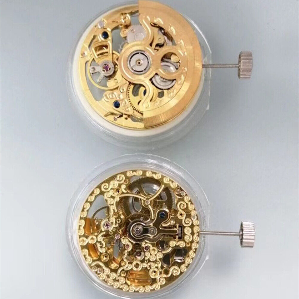 Golden Hollow 2189 Automatic Mechanical Movement China Made 3 Hands Movement