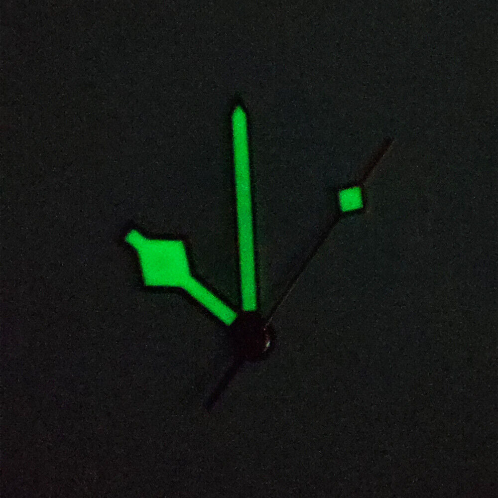 9.5*13.5*13.5MM Rose Golden Green Luminous Watch Hands For NH35A/NH36A Movement