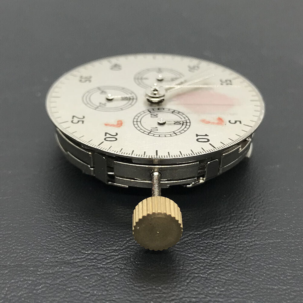 Asian 7750 Automatic Chronograph Movement @3 @6 @9 ETA 7753 Configuration