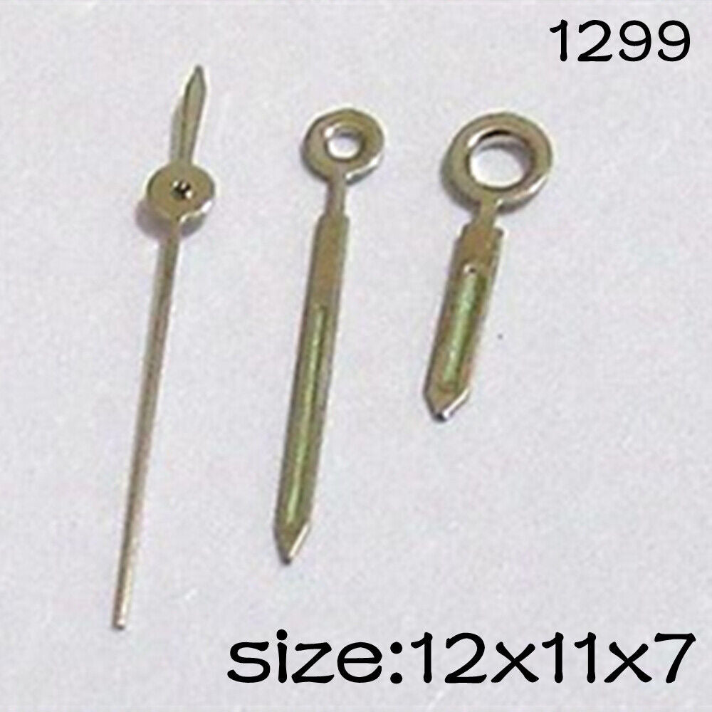 Luminous Set of Watch Hands for Miyota 2015 Movement 12mm/11mm/7mm Length #1299