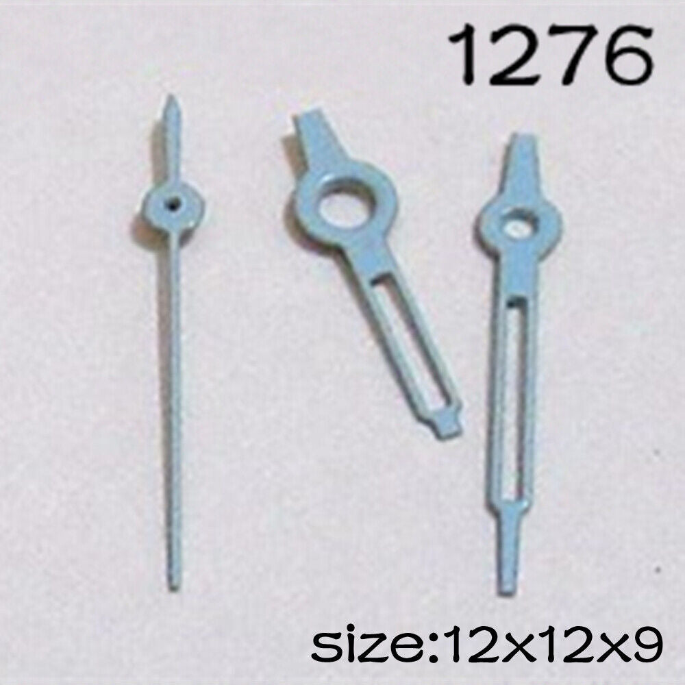 Blue Set of Watch Hands for Miyota 2015 Movement 12mm/12mm/9mm Length NO.1276