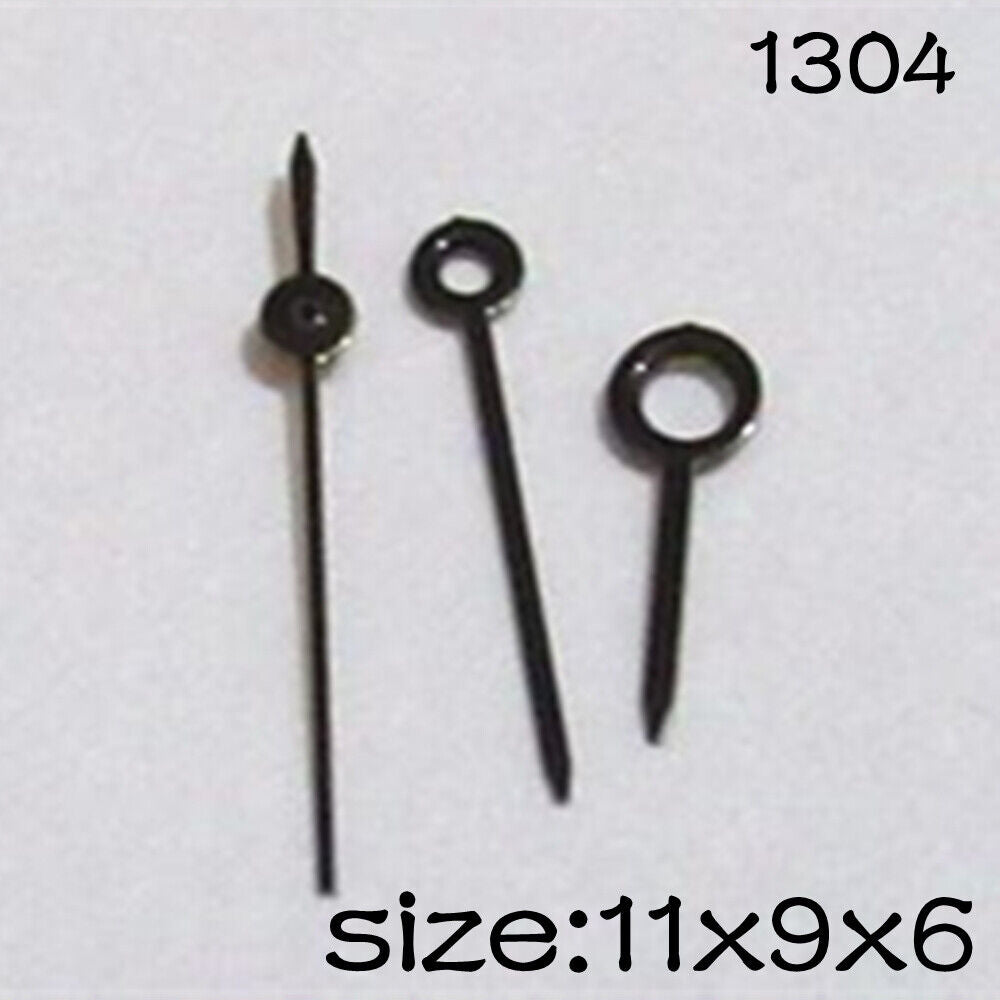 Black Set of Watch Hands for Miyota 2015 Movement 11mm/9mm/6mm Length NO.1304