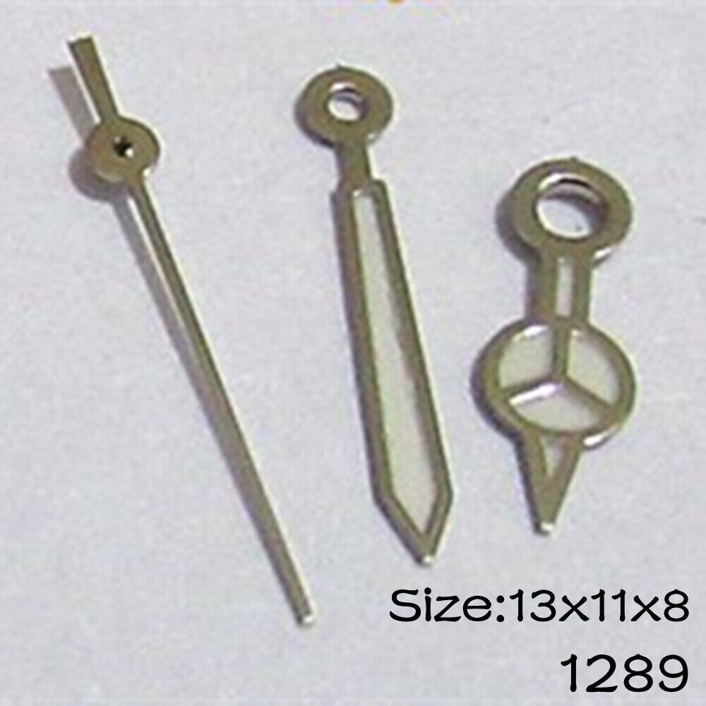 Luminous Set of Watch Hands for Miyota 2015 Movement 13mm/11mm/8mm Length #1282
