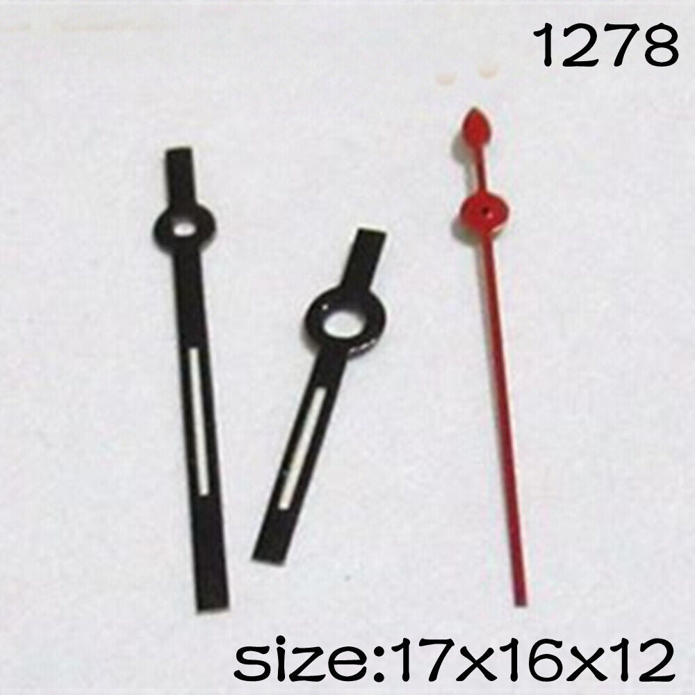 Luminous Set of Watch Hands for Miyota 2015 Movement 17mm/16mm/12mm Length #1278