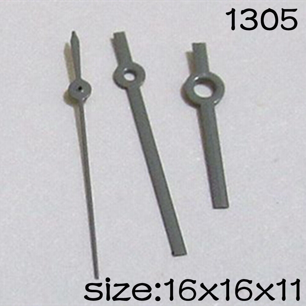 Silver Set of Watch Hands for Miyota 2015 Movement 16mm/16mm/11mm Length NO.1305