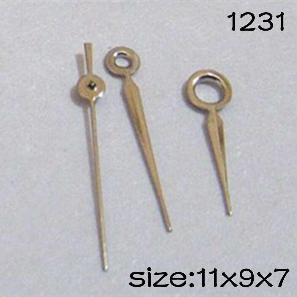 Silver Set of Watch Hands for Miyota 2035 Movement 11mm/9mm/7mm Length NO.1231