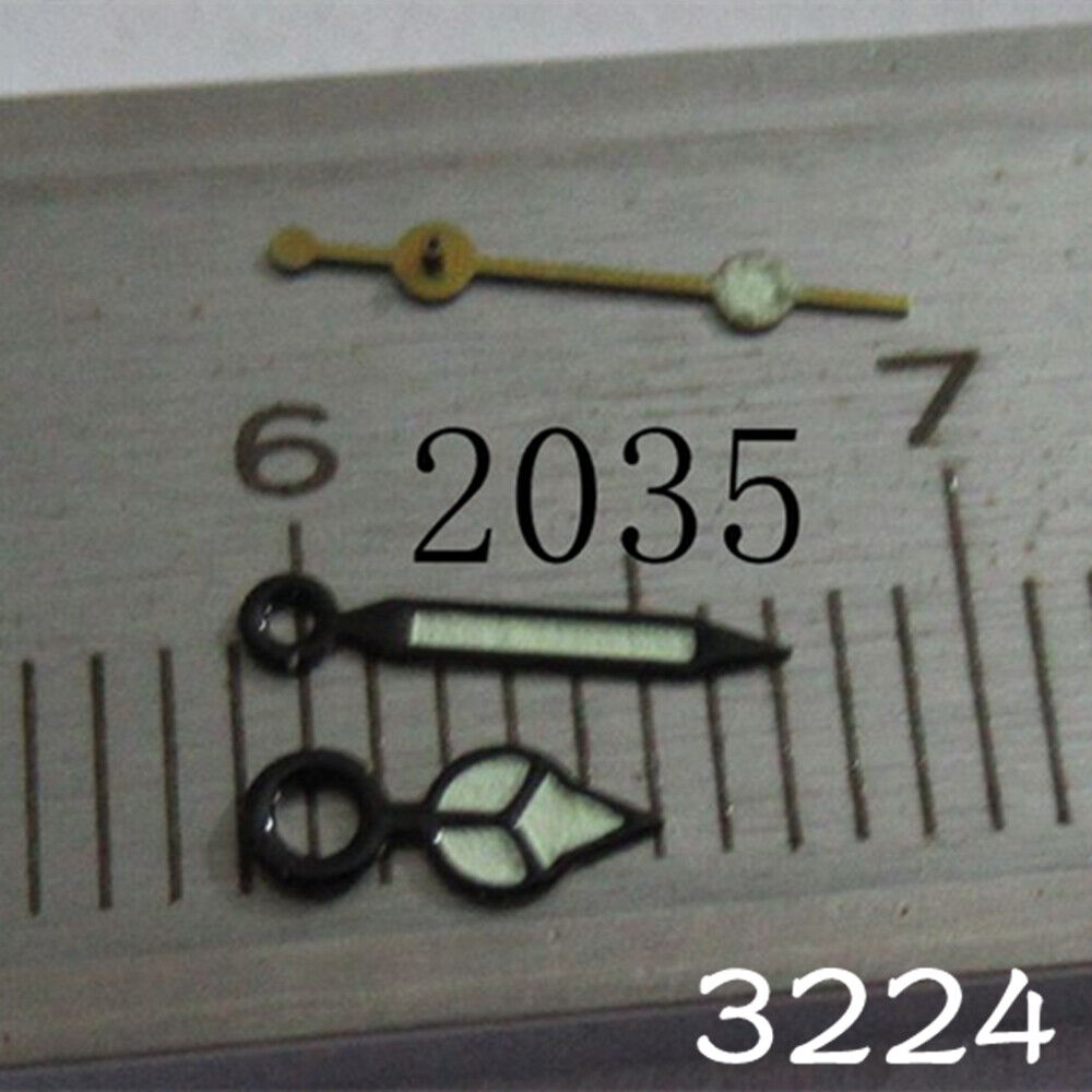 Luminous Set of Watch Hands for Miyota 2035 Movement NO.3224