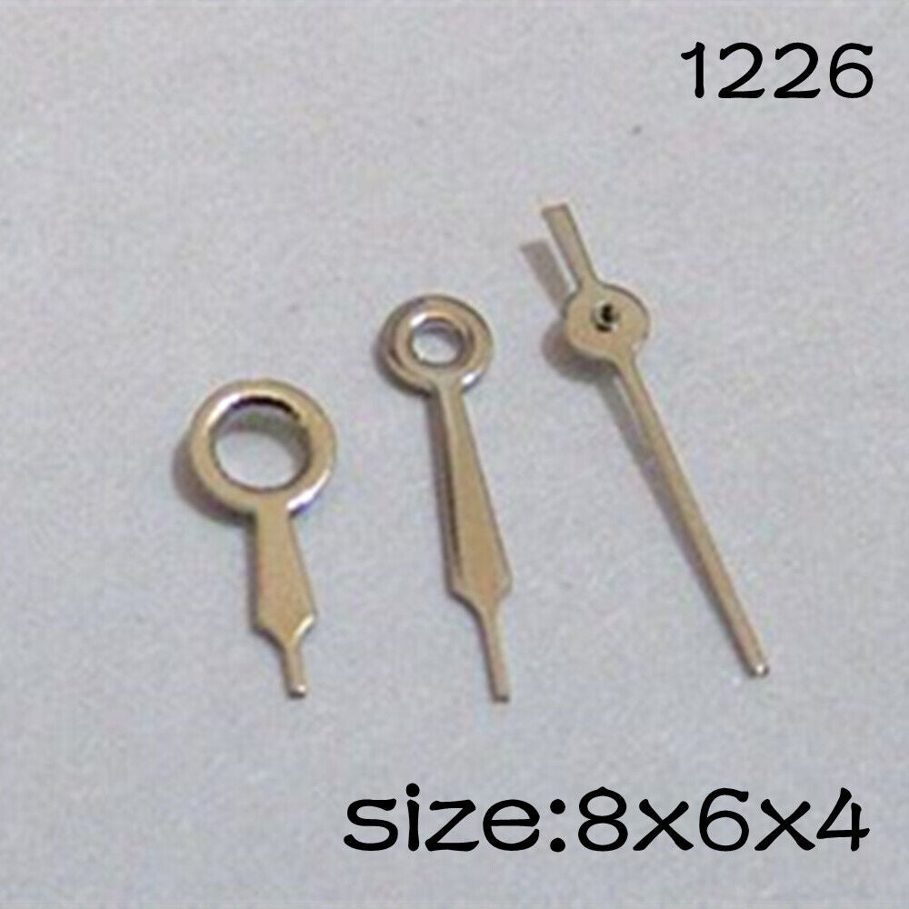 Silver Set of Watch Hands for Miyota 2035 Movement 8mm/6mm/4mm Length NO.1226