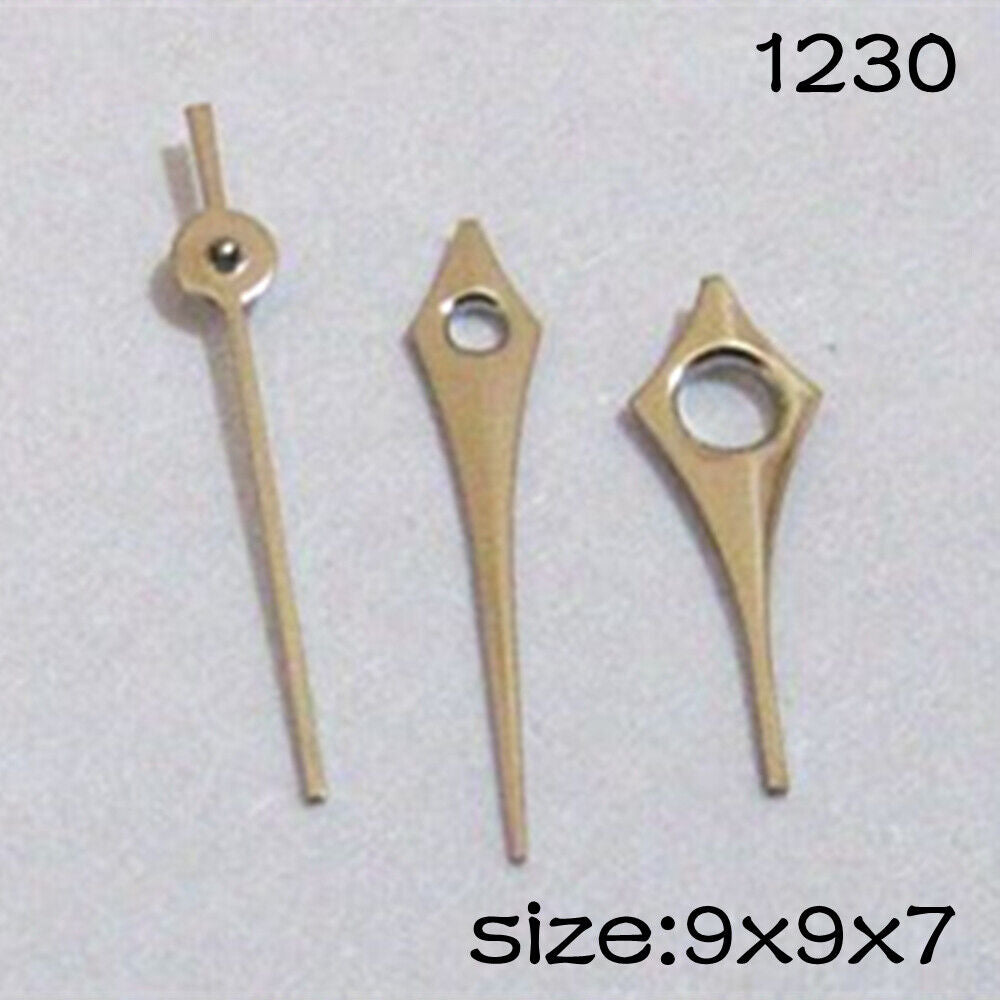 Silver Set of Watch Hands for Miyota 2035 Movement 9mm/9mm/7mm Length NO.1230