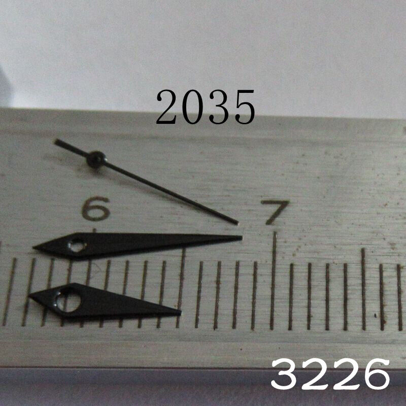 Black Set of Watch Hands for Miyota 2035 Movement NO.3226