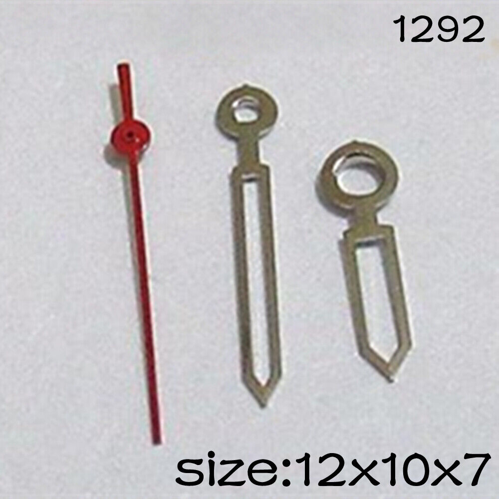 Silver Set of Watch Hands for Miyota 2015 Movement 12mm/10mm/7mm Length NO.1292