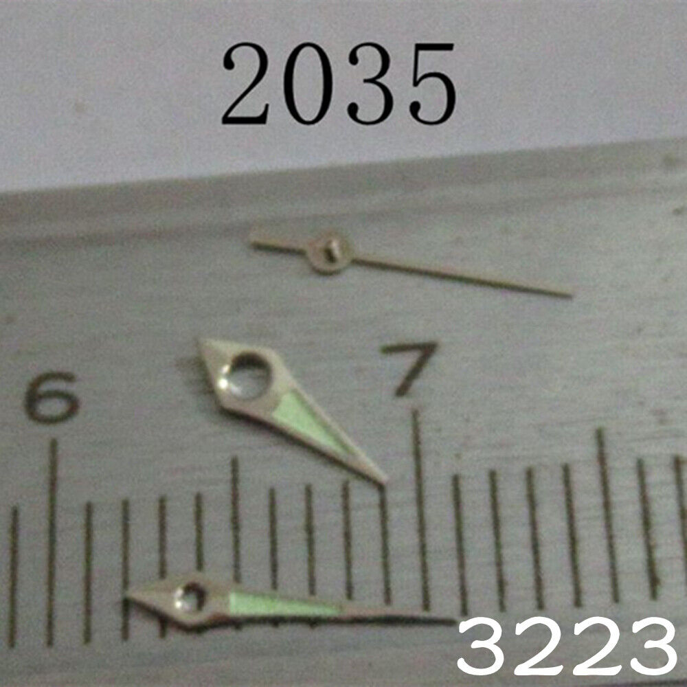 Luminous Set of Watch Hands for Miyota 2035 Movement NO.3223