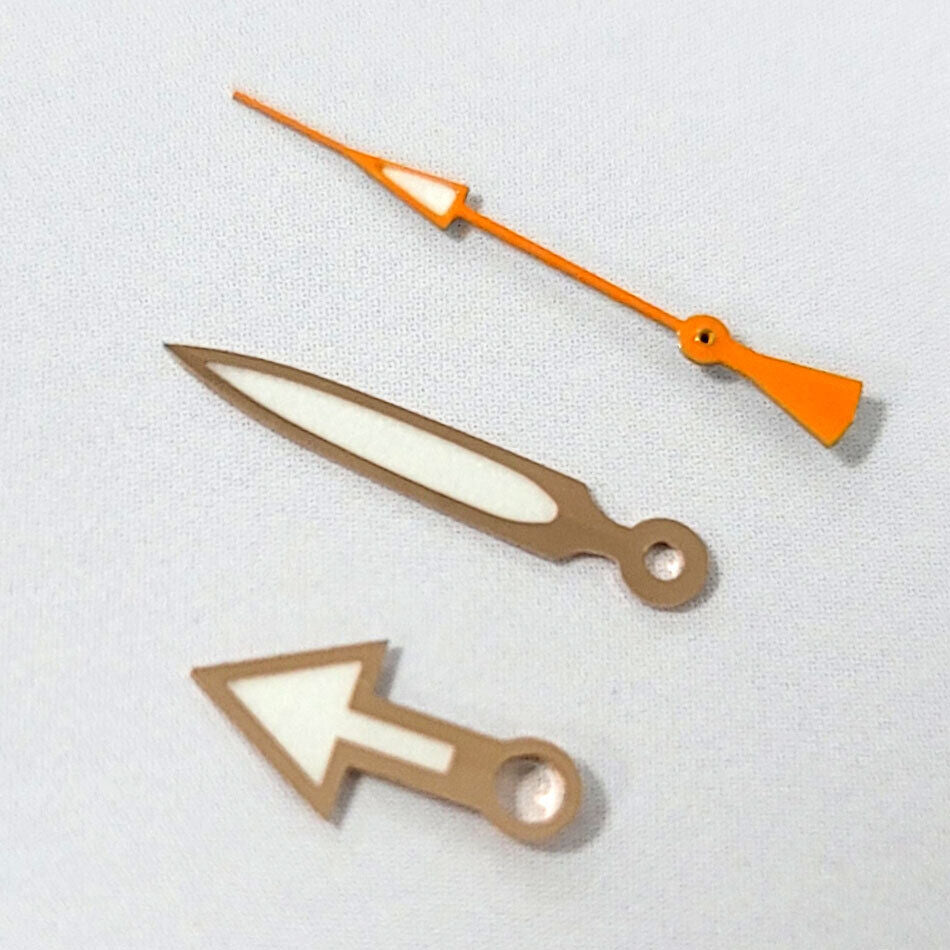 Green Luminous Watch Hands Sets for NH35A/NH36A/4R36 Movement 7.5/11.8/11.8mm
